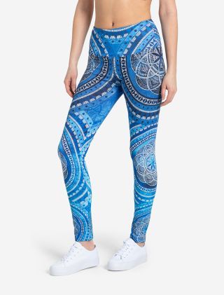 Yoga Leggings Blue Spirit