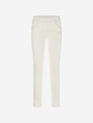 Legging, Hose, Lotus, weiß, white